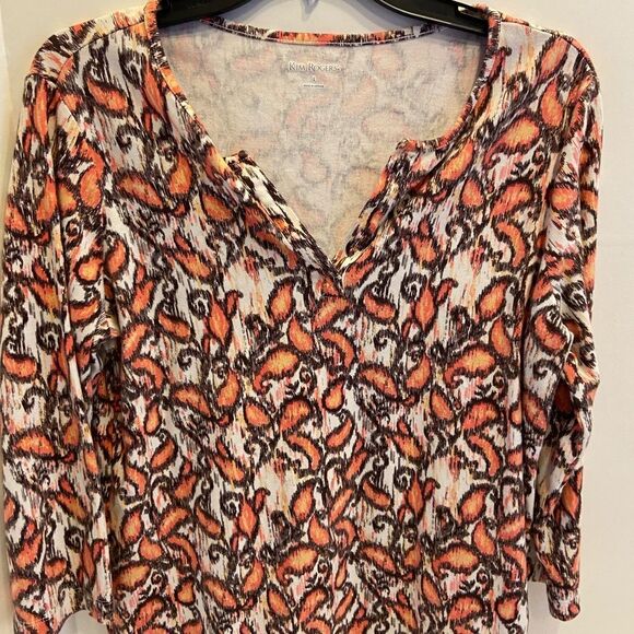 6 Kim Rogers Ls sleeves size large lot - Picture 6 of 11